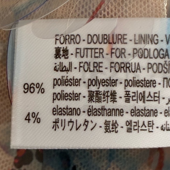 NWT. Zara Raw Blue Sequin Short Skirt. Size S. - Picture 11 of 12